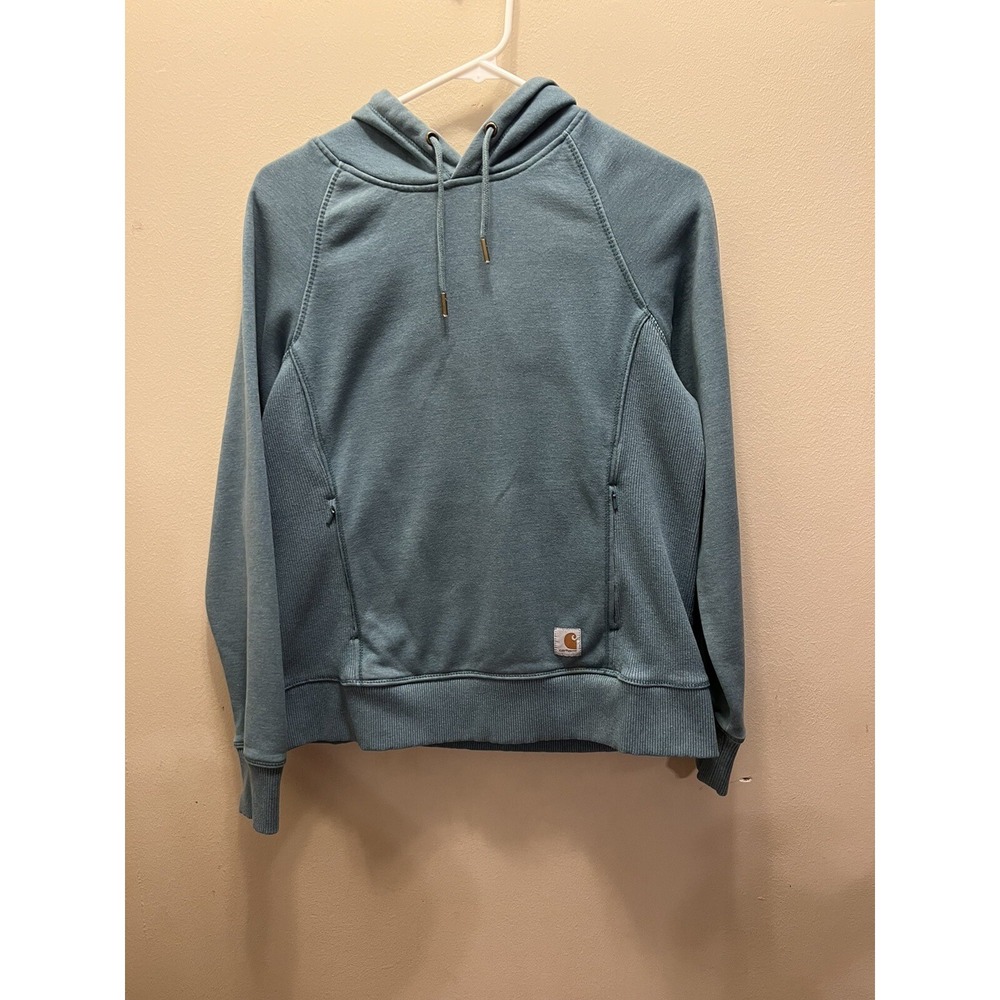 Carhartt Hoodie Pullover Size Small 4/6 Blue